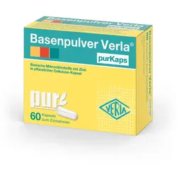 Basenpulver Verla purKaps 60 St Kapseln