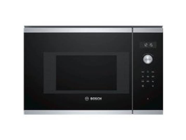 Bosch Serie 6 BFL524MS0 Four micro-ondes monofonction intégrable 20 litres 800 Watt acier inoxydable