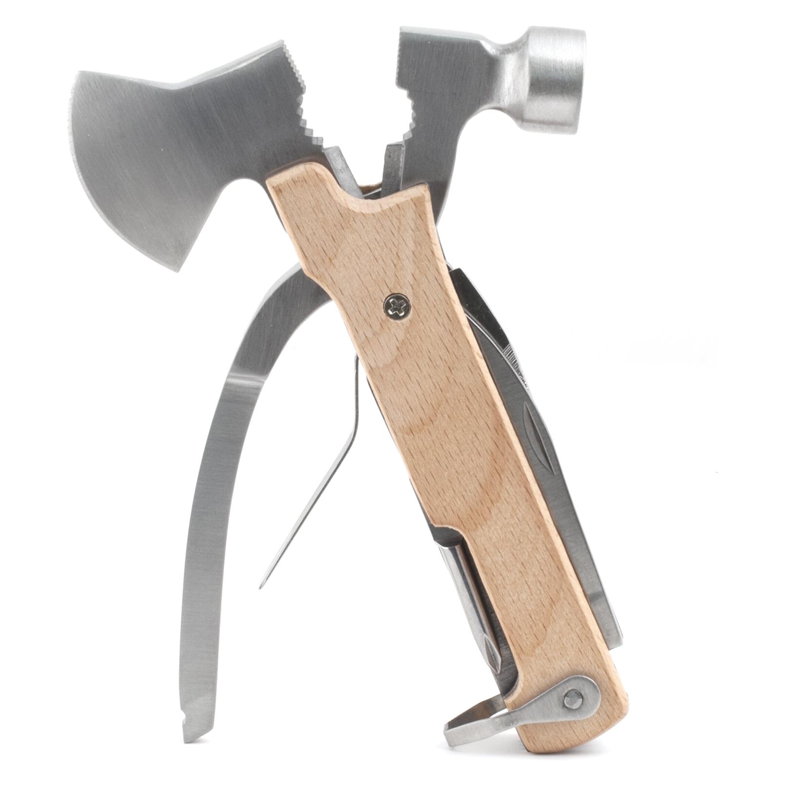 Kikkerland Multitool Holzaxt (10 Funktionen) (CD110)
