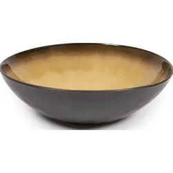 Pure Schale 26 cm, braun-gelb