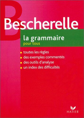 Dieter Langendorf - La grammaire pour tous: Le nouveau Bescherelle. Dictionaire de la grammaire française en 27 chapitres.: Dictionnaire de la grammaire francaise en 27 chapitres - Preis vom 09.10.2026 07:28:09 h