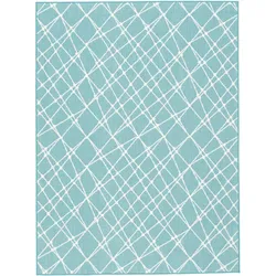 Pergamon, Teppich, In- und Outdoor Teppich Beidseitig Cape Cod Streifen (280 x 280 cm)