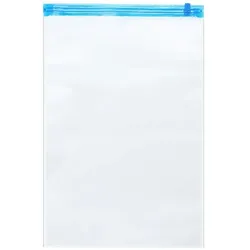 Intirilife 10x Vakuumbeutel in TRANSPARENT 40 x 60 - Vakuum Aufbewahrungsbeutel Kleiderbeutel zum Rollen