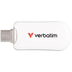 Verbatim 30229 USB-Stick 128 GB USB Typ-C 3.2 Gen 1 (3.1 Gen 1) Weiß