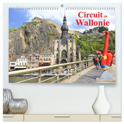 Circuit en Wallonie (Calendrier mural haut de gamme 2027 DIN A2 vertical), CALVENDO calendrier mensuel