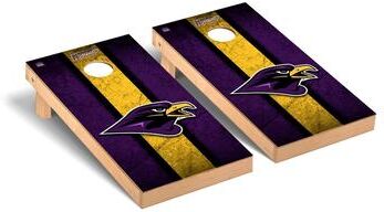 Skip's Garage Montevallo Falcons Vintage Cornhole Board Set