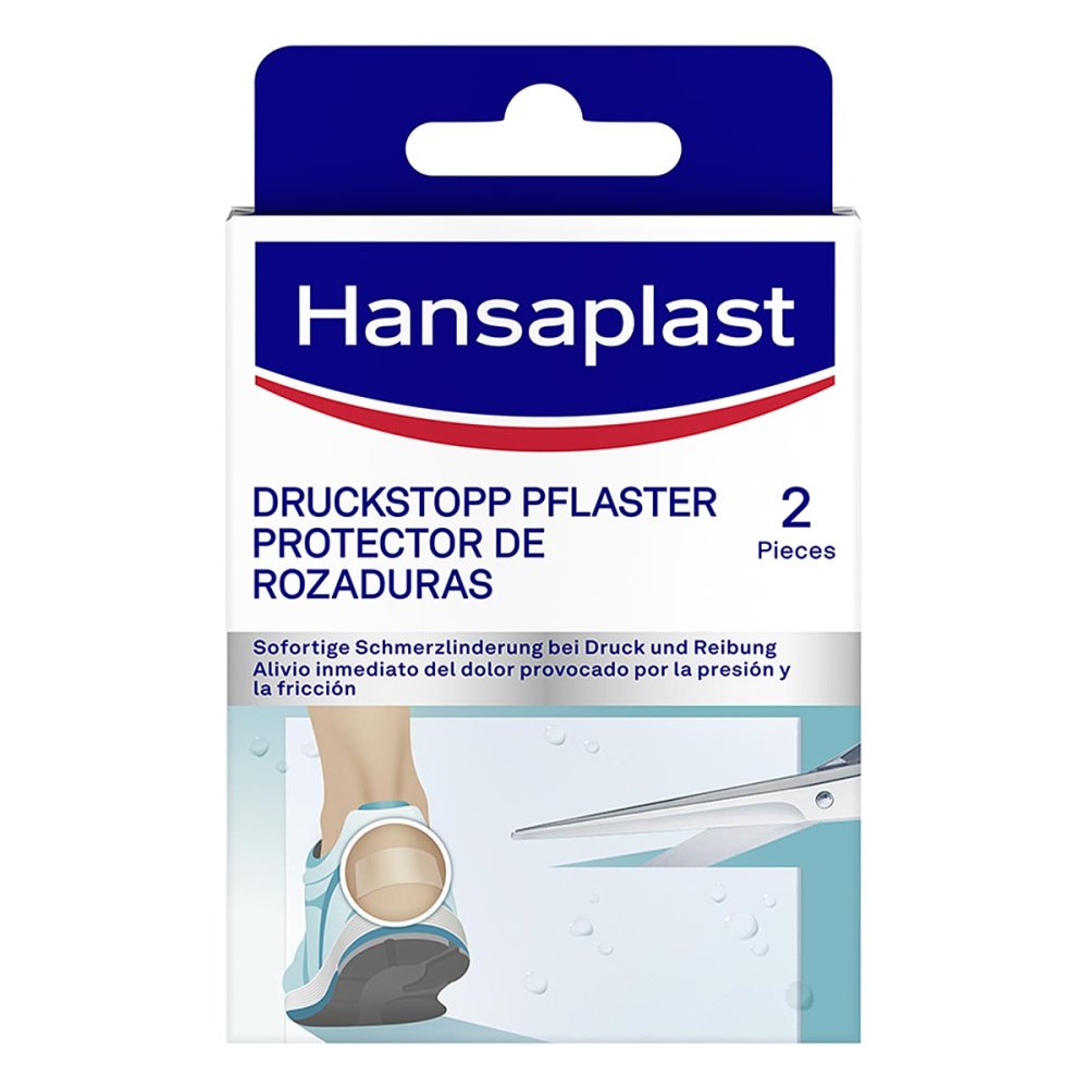 Beiersdorf AG Hansaplast Druckstopp transparent.Schutzpolster 06080299