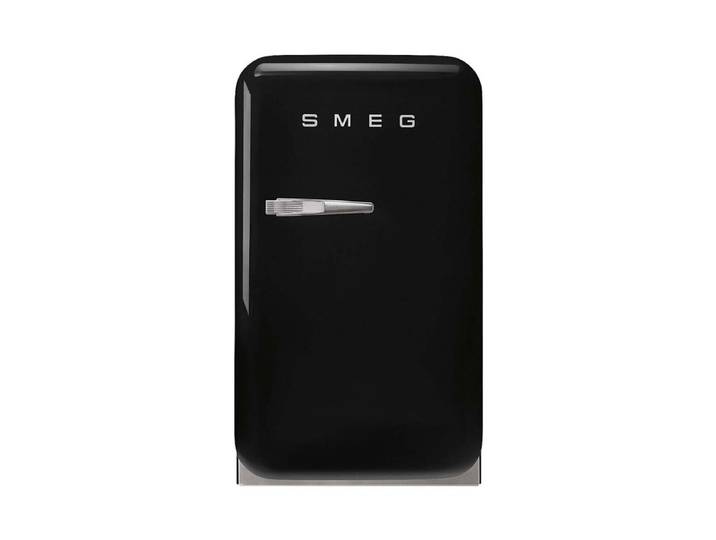 Smeg FAB5RBL6 Mini-Kühlschrank Schwarz rechts