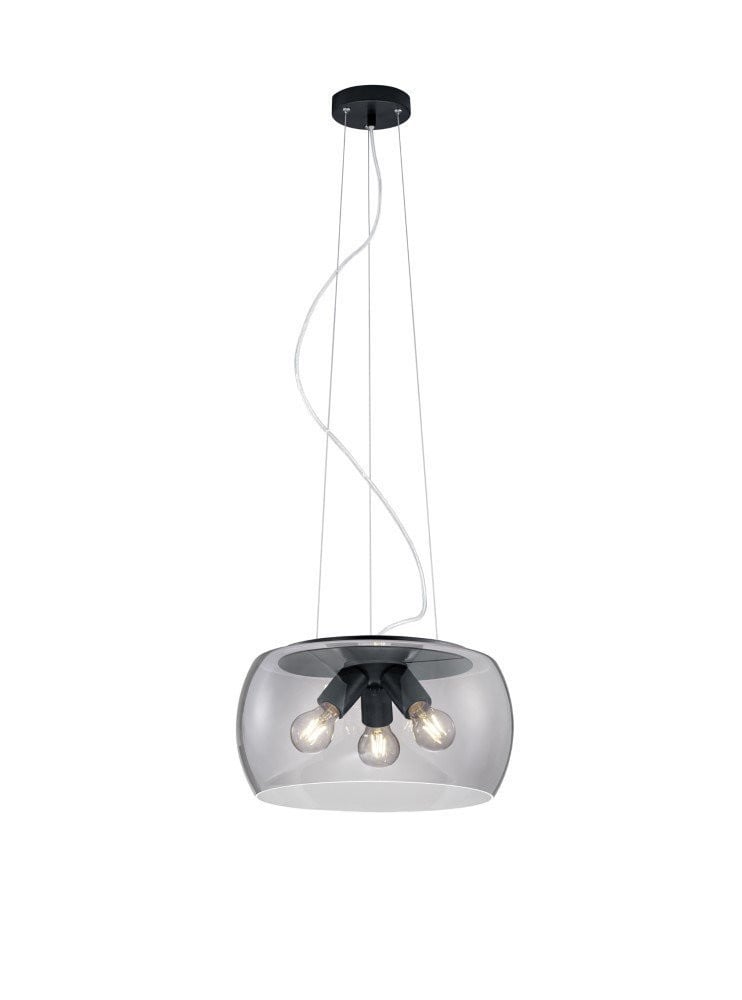 Valente Trio Design Hanglamp - Zwart - Ø 40 cm