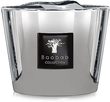 BAOBAB COLLECTION Kerze LES EXCLUSIVES 500g Platinum silber EG