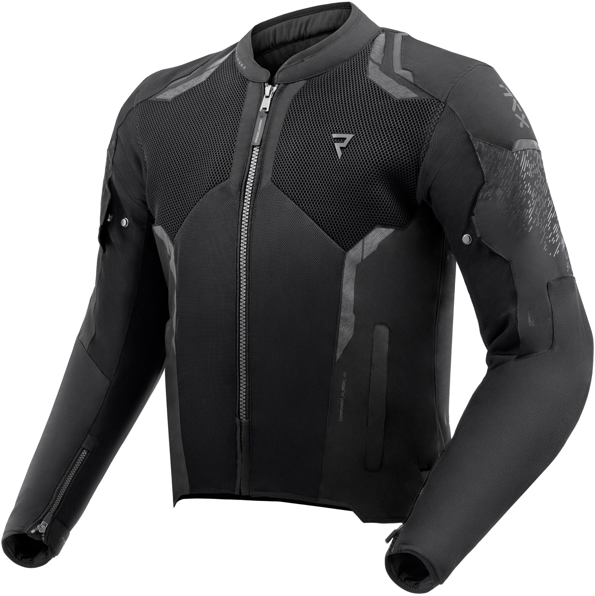 Rebelhorn Jax wasserdichte Motorrad Textiljacke RH-TJ-JAX-01-6XL
