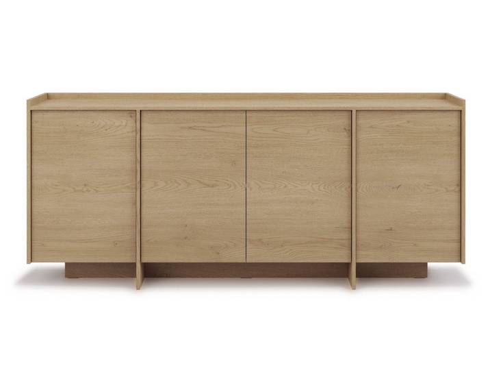 Beautysofa Kommode JUNI mit 4 Türen (Push-to-Open-Funktion, im Japandi-Stil), Breite: 200 cm