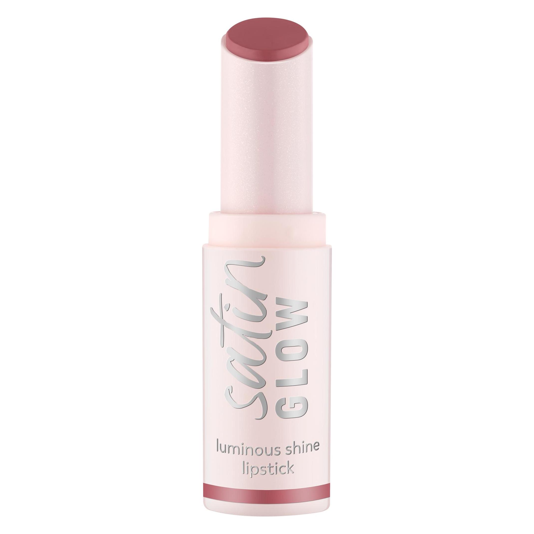 essence satin GLOW luminous shine lipstick (03 Rose And Shine) (cosnova GmbH)