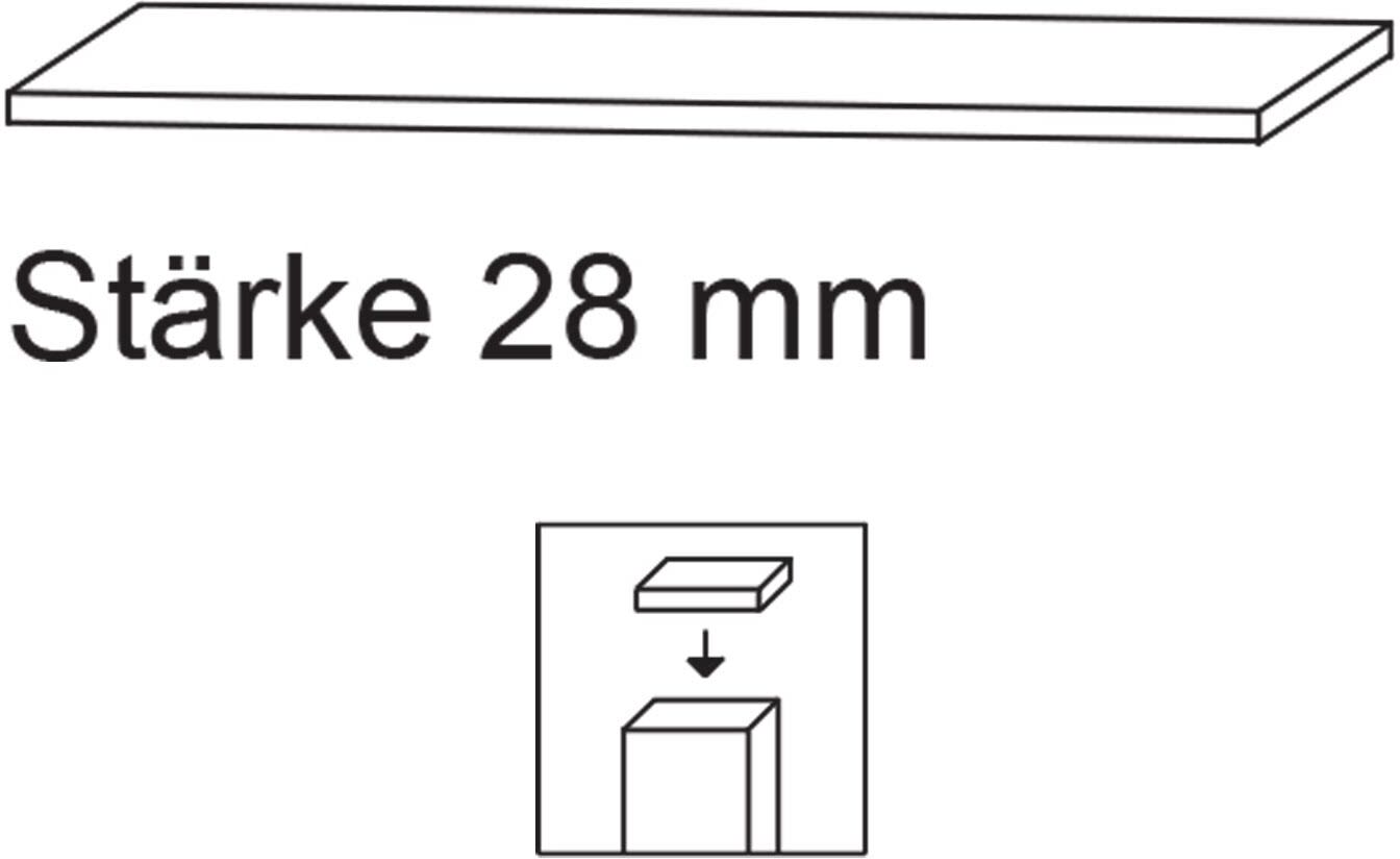 Puris Vora Ablageplatte 60,2 cm für Oberschränke