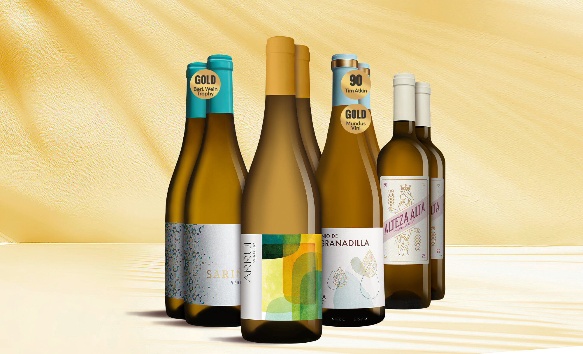 Verdejo Genießer-Paket Weinpaket  aus Spanien