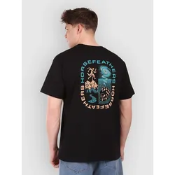 Horsefeathers Instinct T-Shirt black Gr. L