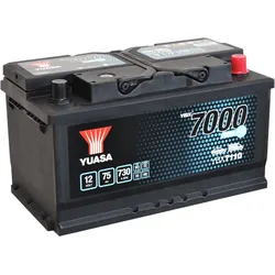 Yuasa YBX7110 EFB Start-Stopp-Batterie 12V 75Ah 730A - Zuverlässige Leistung