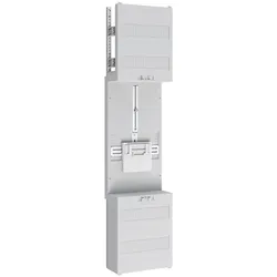 ABN Z17001P Zählerfeld 3Pkt 1Z o,V,/ o,B, mit Hutschiene 5-polig, BxH : 250x1050mm