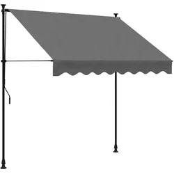 vidaXL, Markise, Gaxonas (anthracite frame) (2 m)