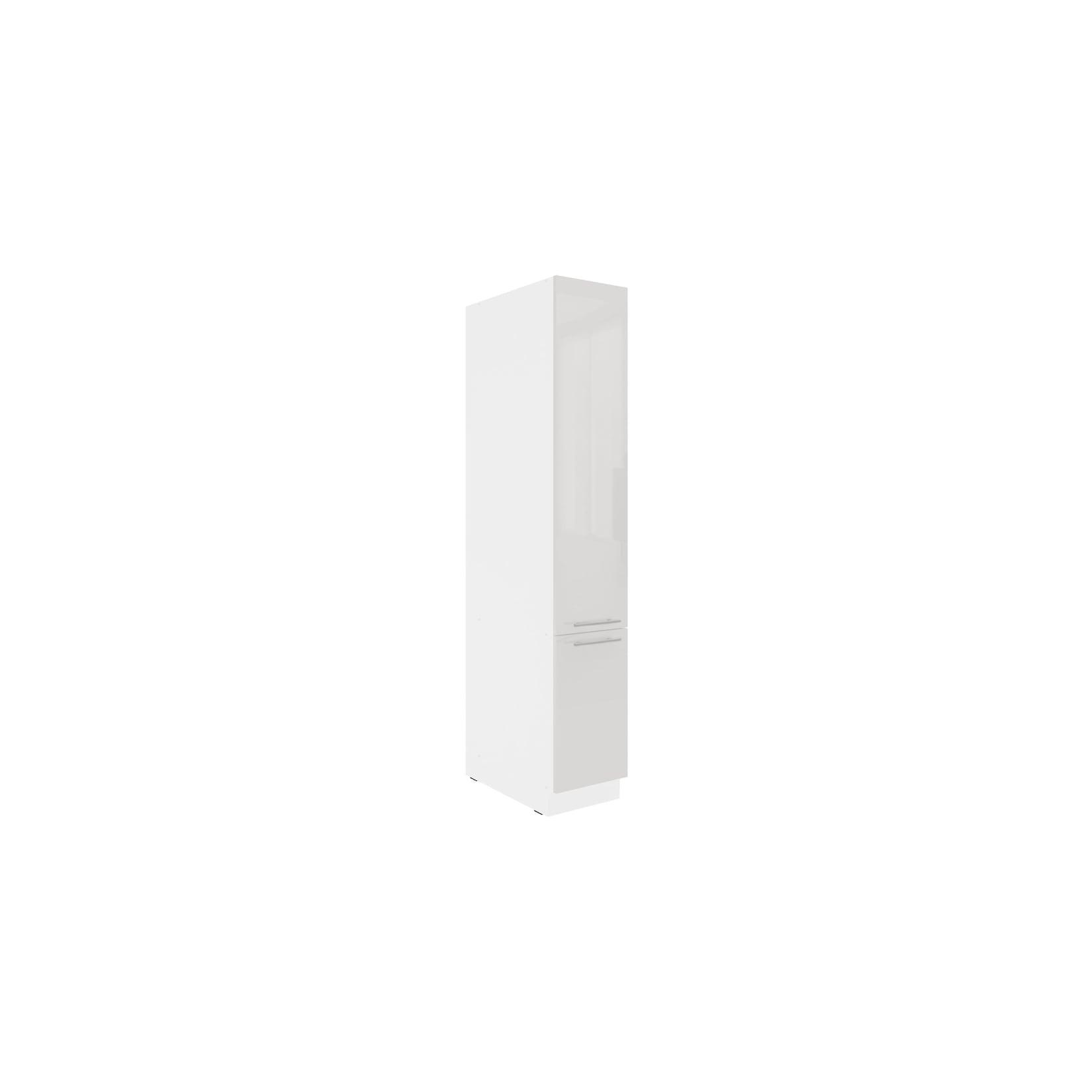 Küchen Apothekerschrank 30 cm LARA Weiß hochglanz Küchenzeile Küchenblock