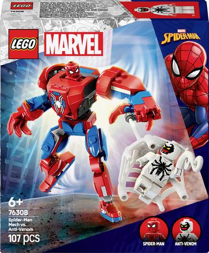 76308 LEGO MARVEL SUPER HEROES Spider-Man Mech vs. Anti-Venom