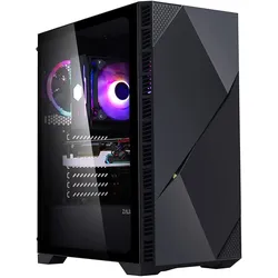 Zalman Z3 Iceberg (ATX, E-ATX, mATX, Mini-ATX), PC Gehäuse, Schwarz