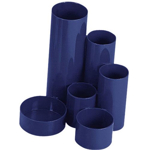 WEDO Stiftehalter Junior Butler blau ABS-Kunststoff 6 Fächer 13,5 x 12,0 x 14,8 cm