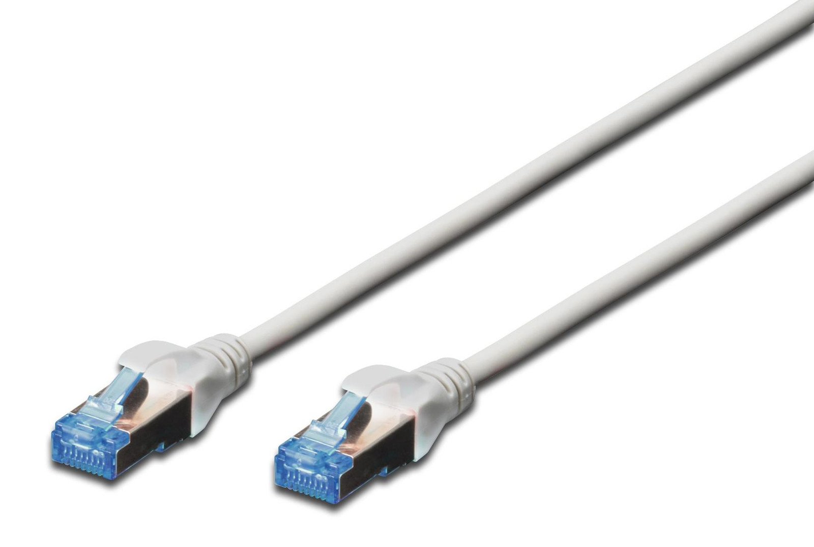 DIGITUS Patchkabel Cat. 5e SF/UTP grijs 10 meter
