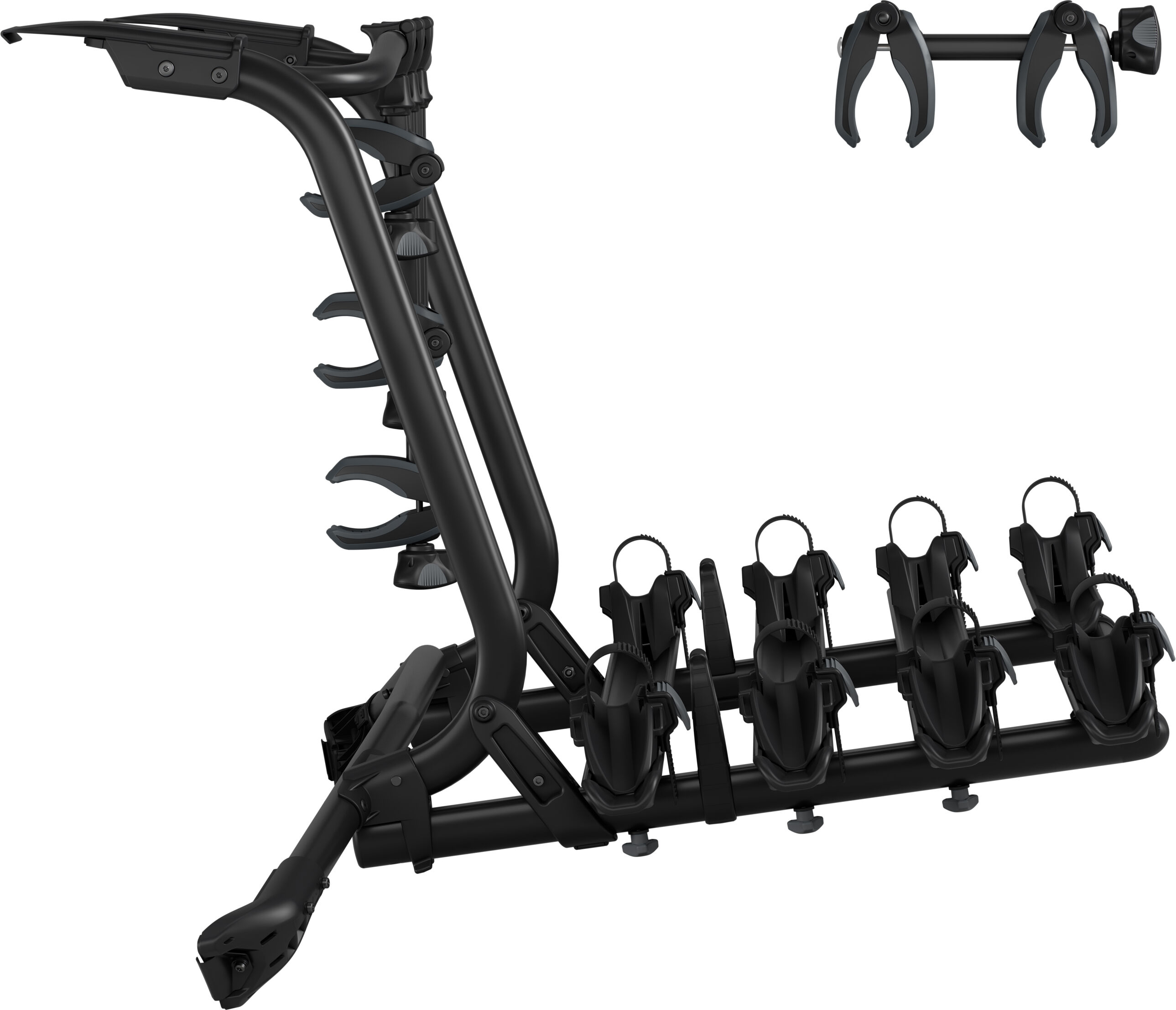 Thule Erweiterungssatz, Heckklappenfahrradträger Wanderway 4th Bike Adapter Black 911702