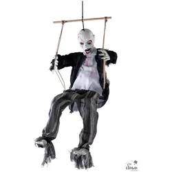 P'tit Clown Zombie auf Schaukel Licht, Sound und Bewegung