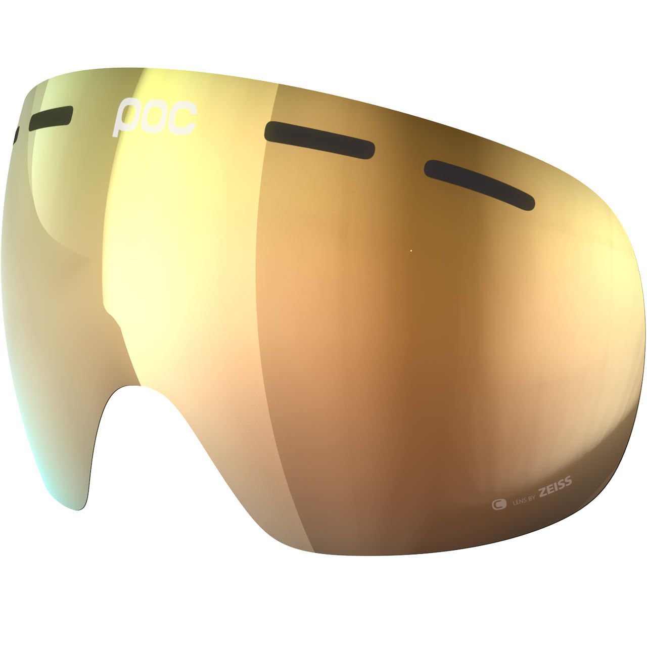 POC Fovea/Fovea Race Ersatzscheibe clarity intense/sunny gold