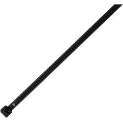 HellermannTyton 115-00002 LR55R-HS-BK-Q1 Kabelbinder 196 mm 4.80 mm Schwarz Lösbar, Hitzestabilisiert 25 St.