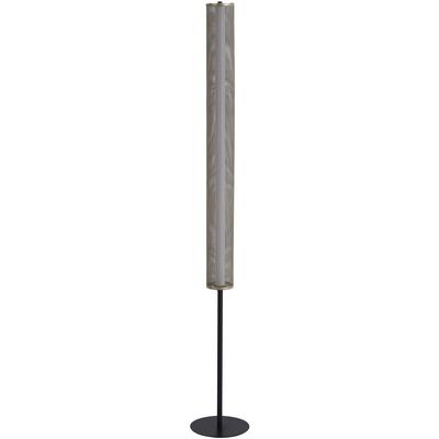 SEARCHLIGHT LED Stehlampe "Stehlampe Thread, 1-flammig", schwarz (sand schwarz und gold), 1, Ø 22cm H: 156cm, 1 Stk., Leuchten, Leuchtstab in Opalglas-Optik, LED Stehlampe