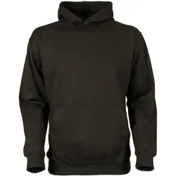 Just Hoods Kids Hoodie, jet black, XS
