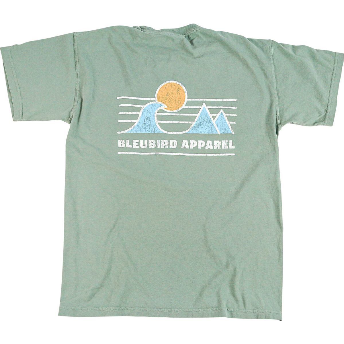 Bleubird Sage Horizon Tee sage Medium AD20-SAGE-HOR-TEE-M