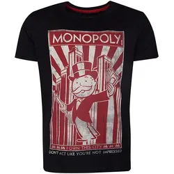 Difuzed - T-Shirt Herren - Monopoly »I Own This City« (schwarz)