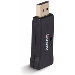 Lindy DisplayPort 1.4, EDID Emulator, KVM Switch, Schwarz