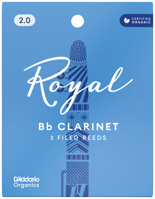 DAddario Woodwinds Royal Bb-Clarinet 2.0 3-Pack