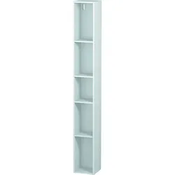Duravit L-Cube Regalelement LC120601818 18x18x140cm, 5 Fächer, vertikal, weiß matt