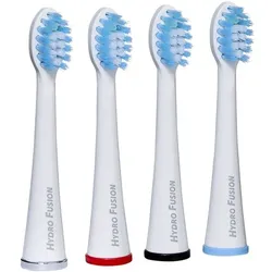 Genius Zahnbürstenaufsätze »Dental Hydro Fusion Medium/Standard« 4 Stück