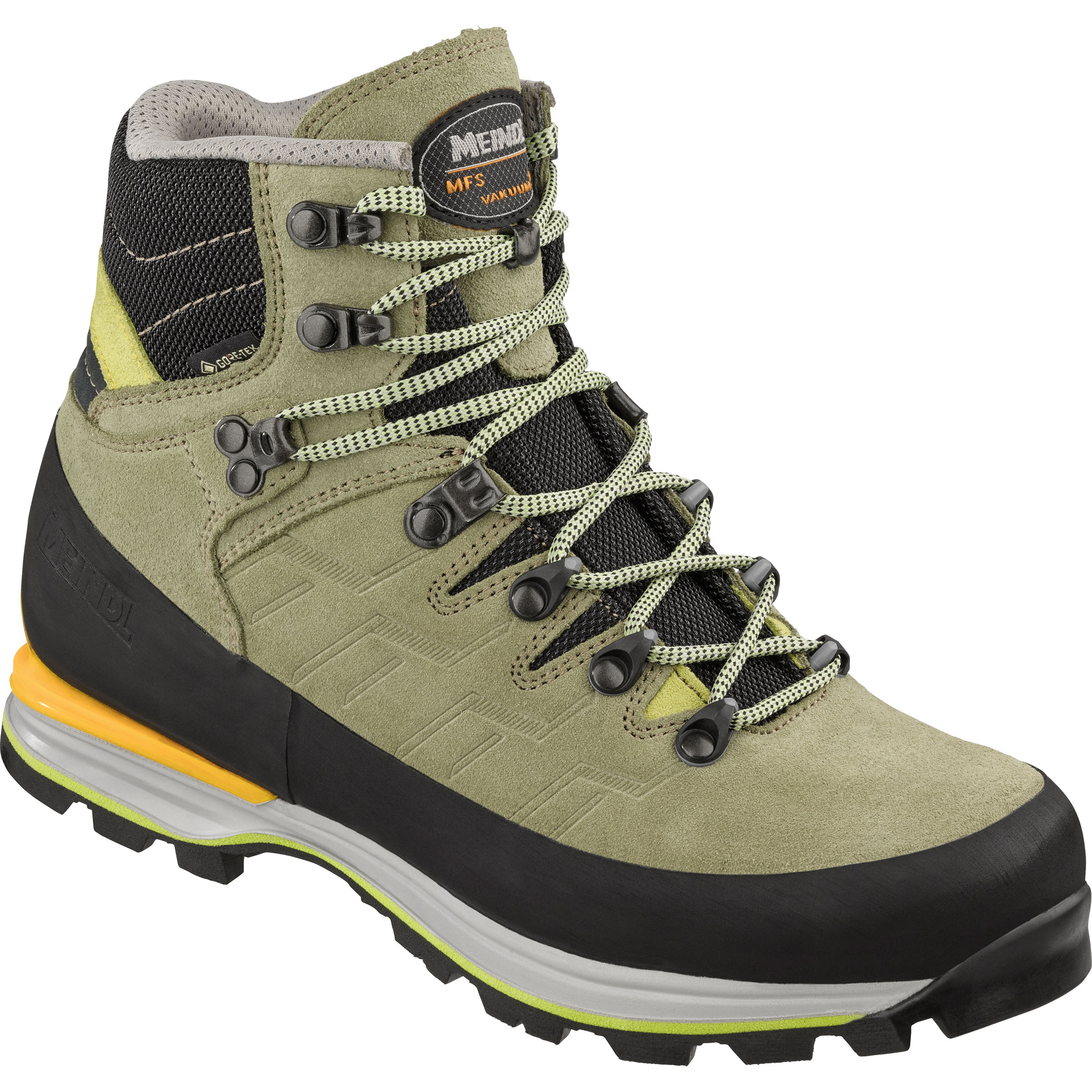 Meindl Vakuum 5.0 Damen Bergstiefel & Expeditionsstiefel gruen Größe 37 Bergsteigen Wasserdicht