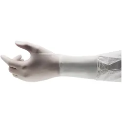 Ansell, Schutzhandschuhe, 93401 Beige Nitrile Disposable Gloves, Size S, 100 per Pack, Packung à 100 Stück (S)