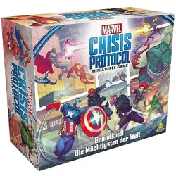 Atomic Mass Games AMGD2100 - Marvel: Crisis Protocol - Die Mächtigsten der Welt, Miniaturenspiel, für 2 Sp., ab 14 J. (Deutsch, 2 Spieler)