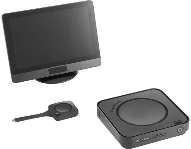Barco ClickShare Hub Core La solution pour des réunions interactives sans effort : connectivité 4K sans fil, sécurité totale et simplicité maximale.