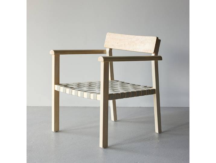 Loungesessel Krois Beige Webstoff 65 x 77 x 67cm