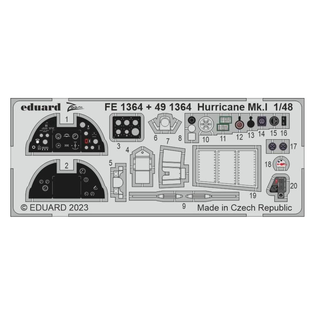 Eduard Hurricane Mk.I 1/48 HOBBY BOSS (491364)