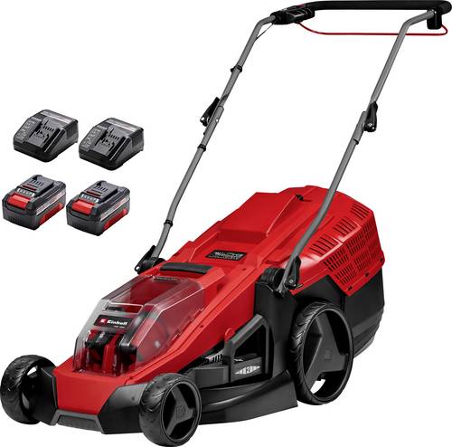 Einhell Power X-Change GE-CM 36/43 Li M (2x4,0Ah) Akku Akku-Rasenmäher inkl. Akku, inkl. Ladegerät, T-Griff, Mulchfunktion