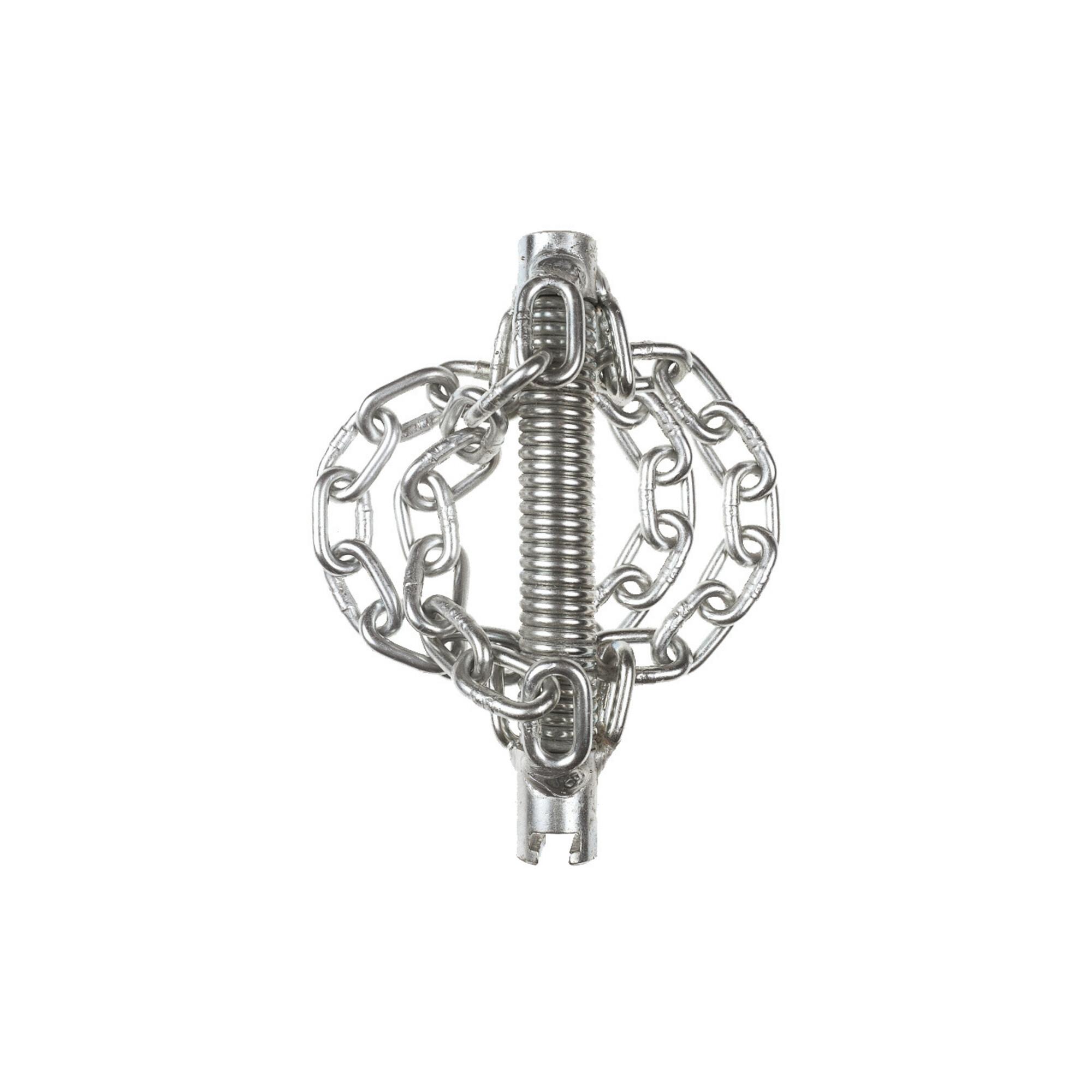 Rothenberger Kettenschleuderkopf mit 4 glatten Ketten, ohne Ring 16 mm (72187)