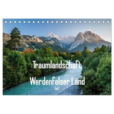 Traumlandschaft Werdenfelser Land - Teil I (Tischkalender 2027 DIN A5 quer), CALVENDO Monatskalender