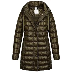 Regular Fit-Daunen-Long-Steppjacke Meryl-D Bogner grün, 38